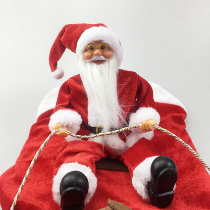 Royal Wise Running Santa Christmas Pet Costumes 4
