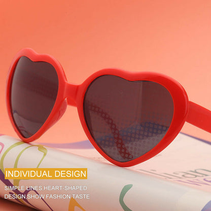 VINTAGE HEART LENSES REFRACTION GLASSES 4