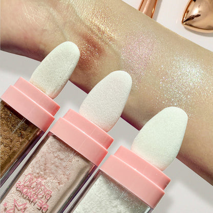 Highlighter Shimmer Contour Blush Powder 4