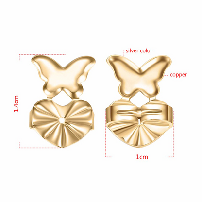 Earring Lifters for Stretched Earlobes / 2 pair 4