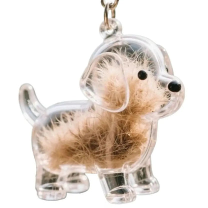 Dog Hair Keychain 4