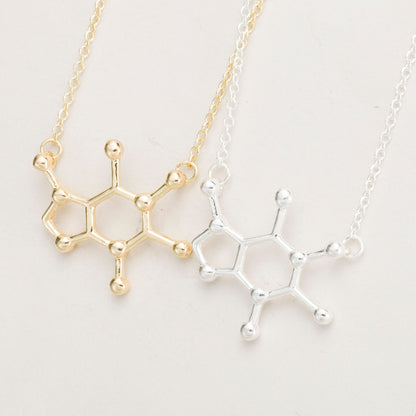 Caffeine Molecular Necklace 4