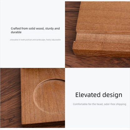 Wooden Bedside Organizer & Book Holder Tray 4