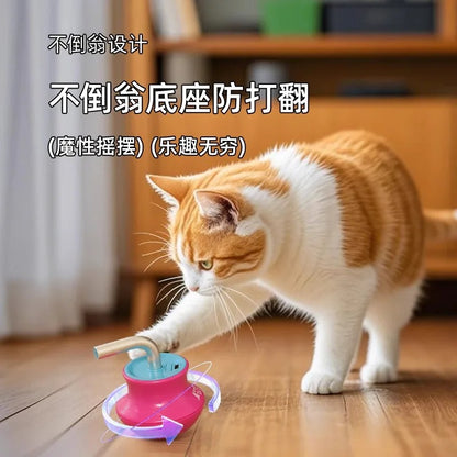 Automatic Cat Laser Toy Tumbler Design 4
