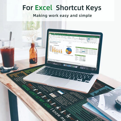 Excel Shortcut Keys Mouse Pad 4