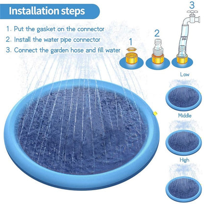 Dog Splash Sprinkler Pad 4