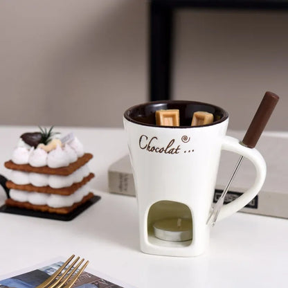 Ceramic Chocolate Fondue Mug 4