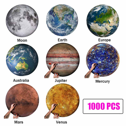 Planet puzzle 4