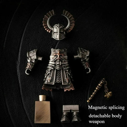 HANDCRAFTED CRUSADER AND CRIMSON TEMPLAR STATUE 4