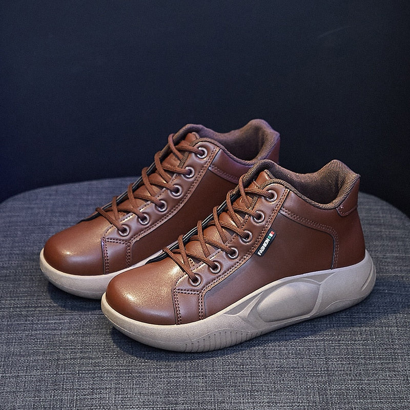Women's High Top Thick Sole Martin Boots 4