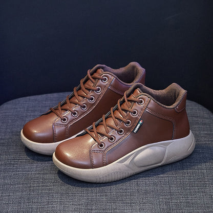 Women's High Top Thick Sole Martin Boots 4