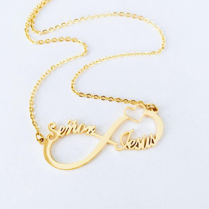 Personalised Infinity Necklace 4