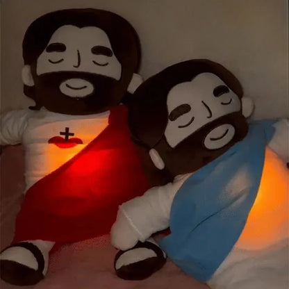 Comforting Christ - Jesus Breathing Plushie 4