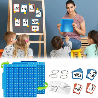 Math Flash Cards Learning Pack 4