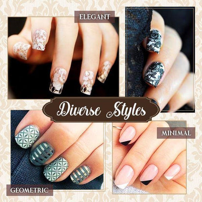 Nailtip styling Nail Art Jelly Stamp 4