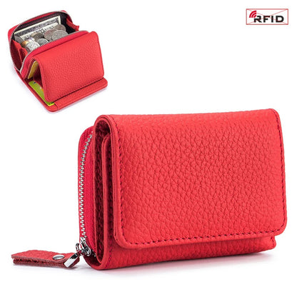 Unisex Pebble Leather Wallet 4