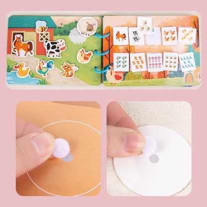 Montessori Busy Book for Kids 4