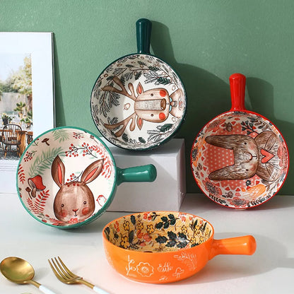 Single Handle Baking Bowl 4