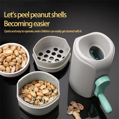 Automatic peanut  and seeds shelling machine 4