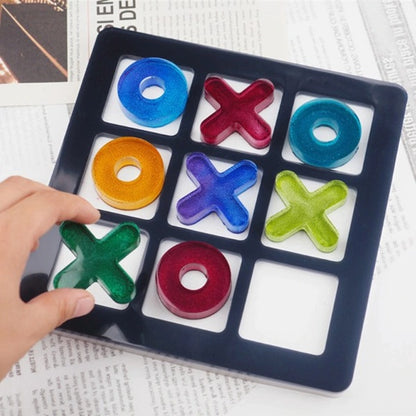 Tic Tac Toe Silicone Mold 4