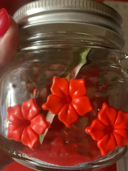 Mason Jar Hummingbird Feeder 4