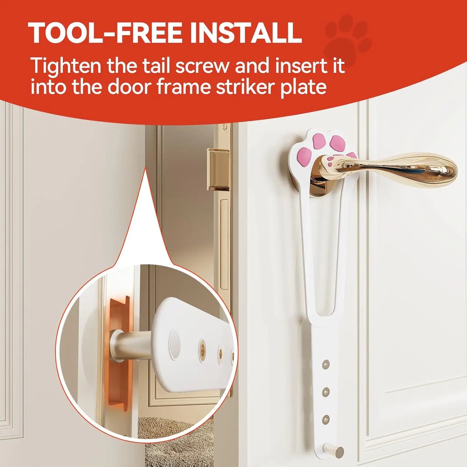 Cat Door Holder Latch 4