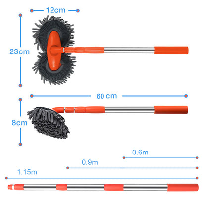 Retractable Double Layer Car Wash Brush 4