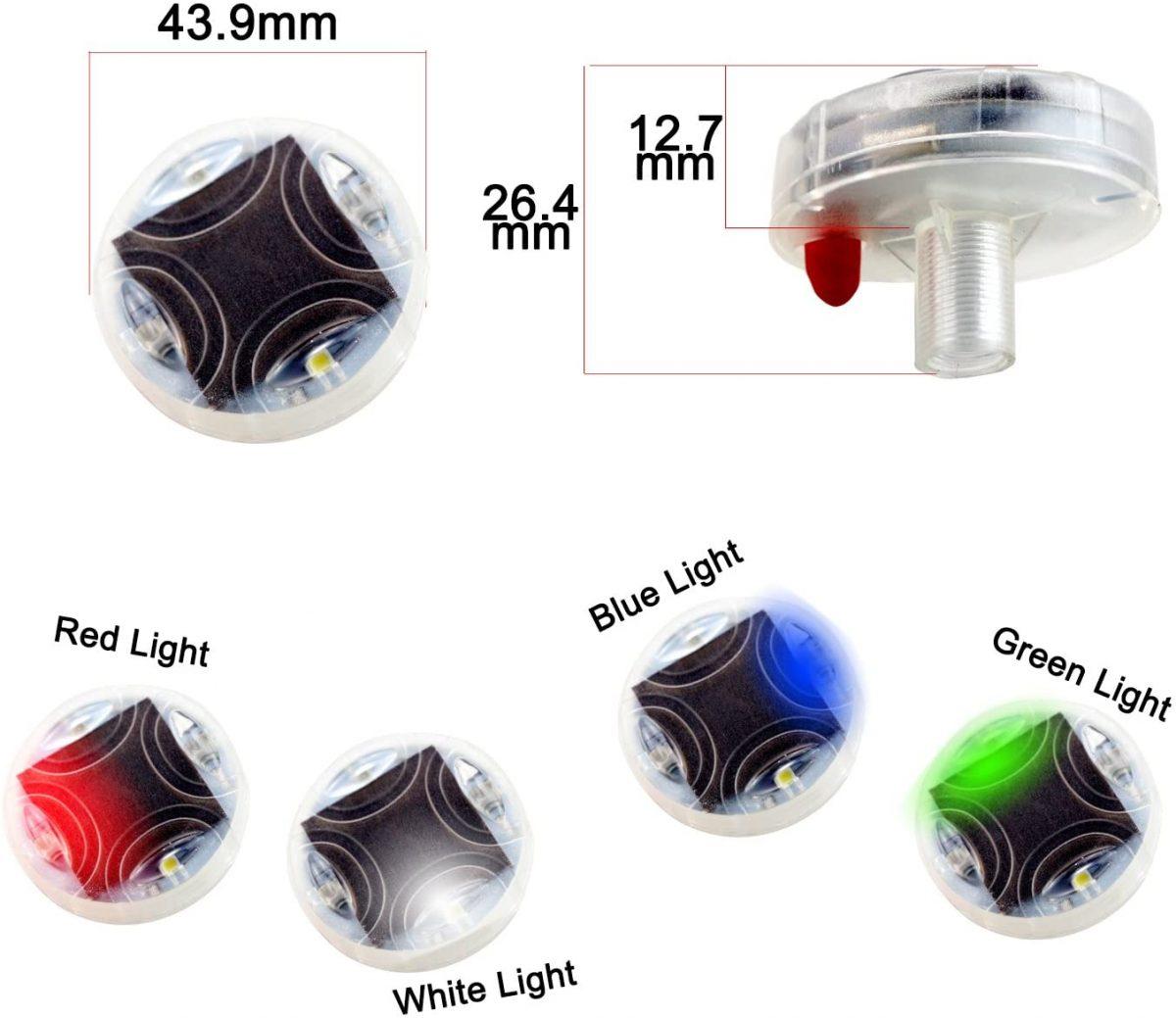 NightGlow Car Tire Wheel Lights 4