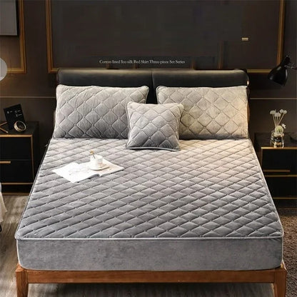 New Premium Quilted Waterproof Mattress Protector 4