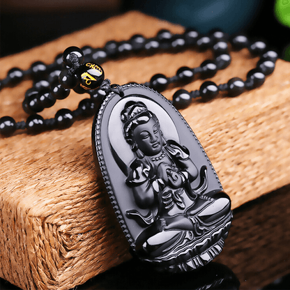 Black Buddha Necklace 4
