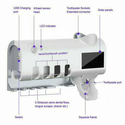 UV Sanitizer Toothbrush Holder 4