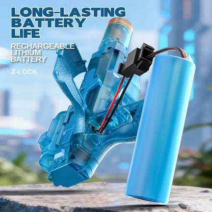 BlazeSplash Electric Water Gun with Flame Light Effects 4