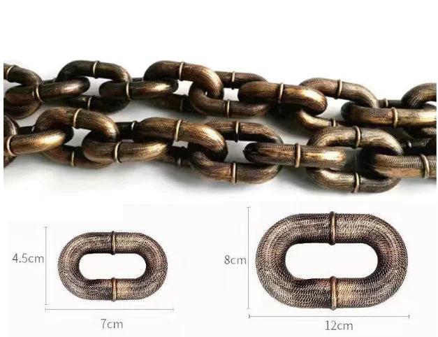 Big Fake Simulated Traction Chain Dog Leach 5