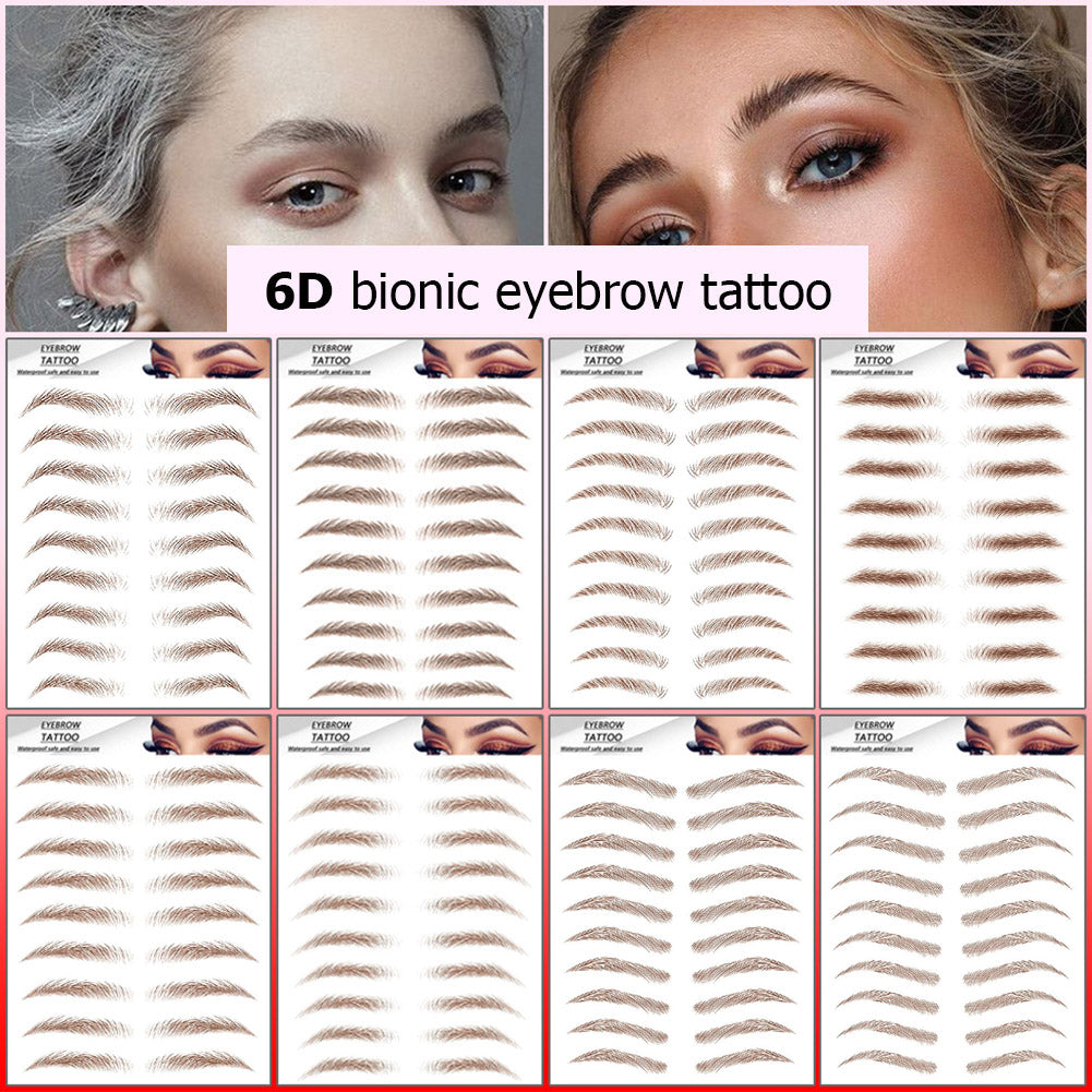 Eyebrow Tattoo Stickers 4
