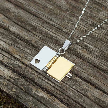 I LOVE YOU BOOK NECKLACE 5