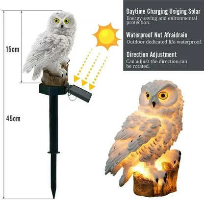 Waterproof Solar Owl Light 5