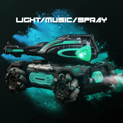 RC Spray Stunt Car Water Polo Tank 5