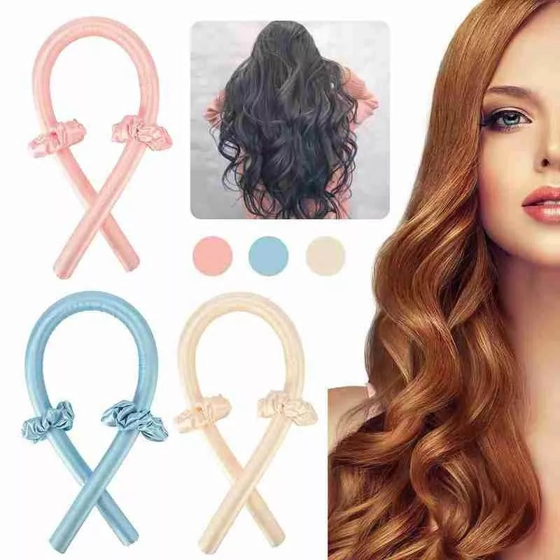 Heatless Hair Curling Wrap Kit 5