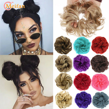 Curly Bun Extension 5