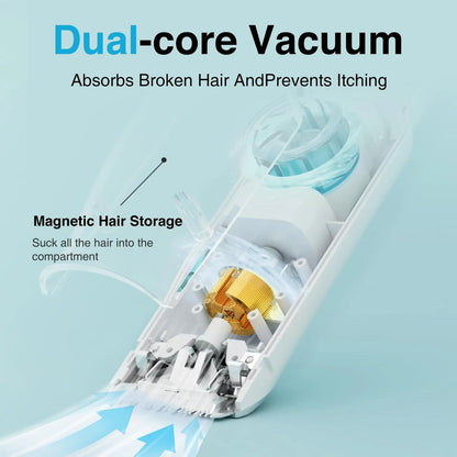Baby Hair Clipper with Vacuum 5