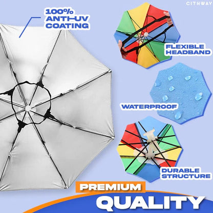 Outdoor Sun Protection Umbrella Hat 5