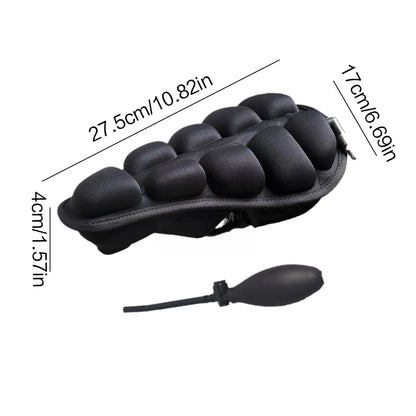 Aircush Saddle Cover Foldable Inflatable Airbag Seat Cushion 5