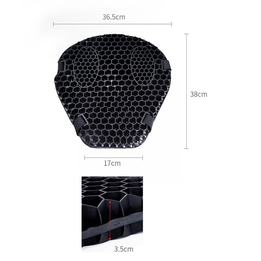 Motorcycle Honeycomb Gel Seat Cushion 5