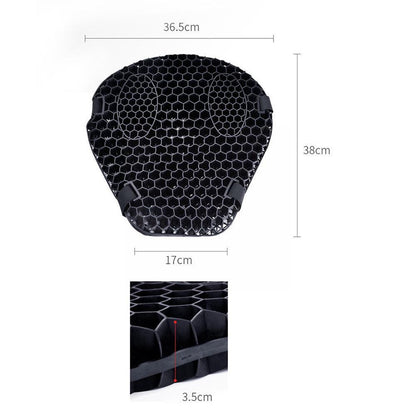 Motorcycle Honeycomb Gel Seat Cushion 5