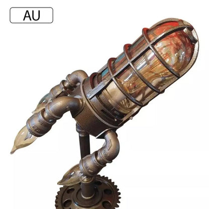 Steampunk Rocket Lamp 5
