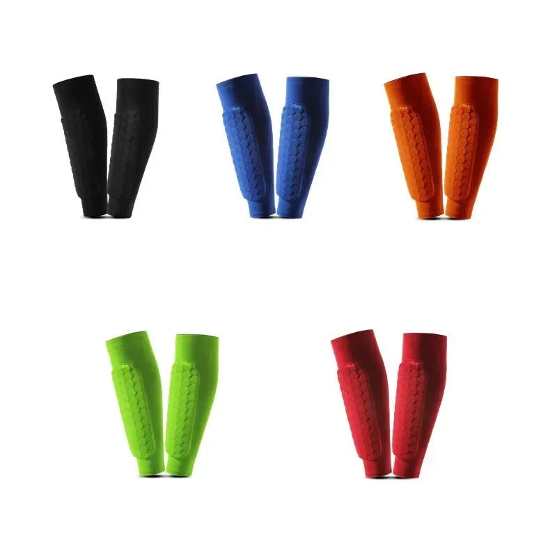 ? Honeycomb Impact Protection Compression Shin Sleeves 5