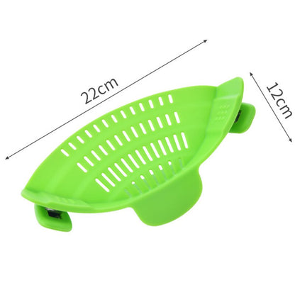 SILICONE CLIP ON POT STRAINER 5
