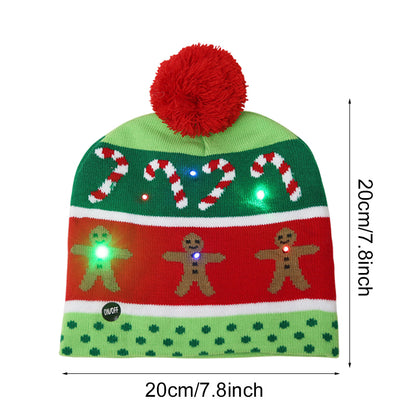 Christmas Theme LED Beanies 5