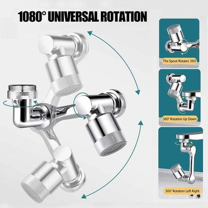 Universal 180° Rotatable Extension Faucet 5