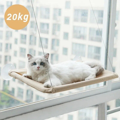 Cat Window Mounted Perch Hammock 5